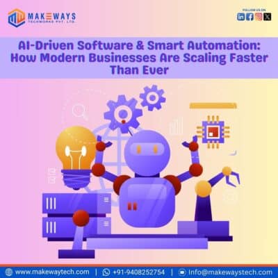 AI-Driven Software & Smart Automation: How Modern Businesses Are Scaling Faster Than Ever
